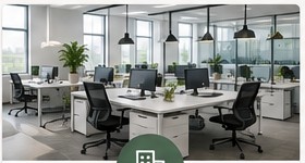 Clean professional office